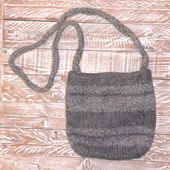 ☺️Boho Crossbody Soft Wool Purse Bag☺️ NWOT - Picture 4 of 8